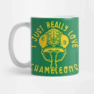 Just love Chameleons Lineal Mug